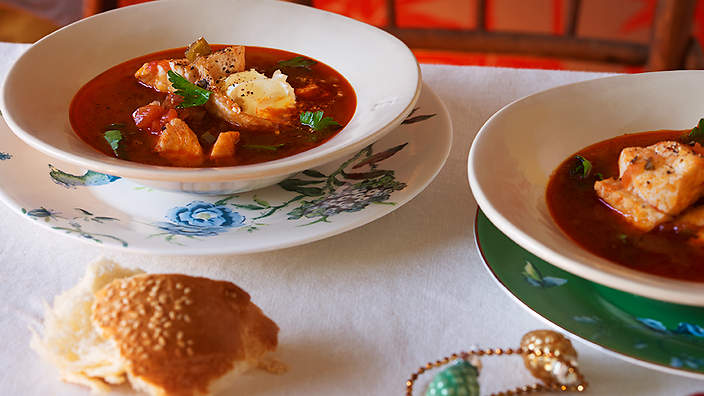 Austro-Hungarian Fish Soup